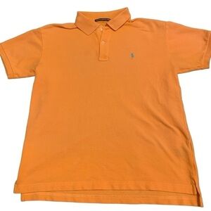 Orange Ralph Lauren Golf Polo, size small